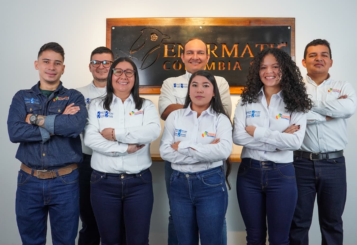 Equipo de Enermatic Colombia en la sede de Garzón